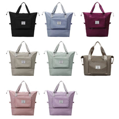 Women Patchwork Fitness Travel Shoulder Tote Bag Casual Ladies Handbags