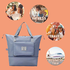 Women Patchwork Fitness Travel Shoulder Tote Bag Casual Ladies Handbags