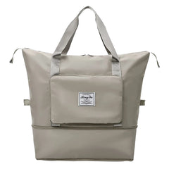 Women Patchwork Fitness Travel Shoulder Tote Bag Casual Ladies Handbags