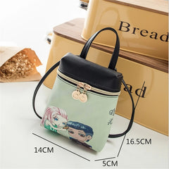 Women Phone Handbag Cartoon Female Messenger Shoulder Bags Crossbody
