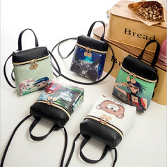 Women Phone Handbag Cartoon Female Messenger Shoulder Bags Crossbody