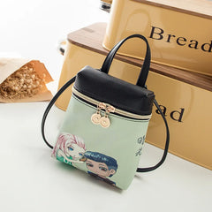 Women Phone Handbag Cartoon Female Messenger Shoulder Bags Crossbody