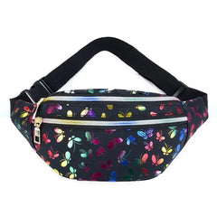 Women Printed Waist Fanny Pack Belt Bag Pouch