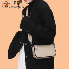 Women Pu Shoulder Bags Wide Strap Ladies Crossbody Bags