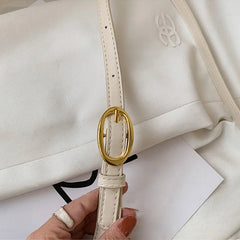 Women PU Leather Shoulder Bag Lady Shopper Underarm Bag