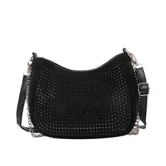 Retro Style Rhinestone Handbag Mini Shoulder Bag