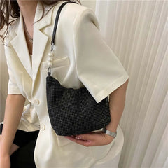 Women Rhinestones Handbags Lady Diamonds Shoulder Bag Crystal Tote