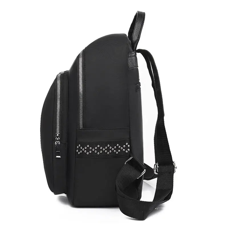 Women School Backpacks Zipper Ladies Backpack Large Capacity Teenage Girls