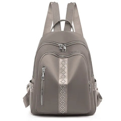 Women School Backpacks Zipper Ladies Backpack Large Capacity Teenage Girls