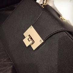 Women Shoulder Bag Chain Strap Flap Messenger Handbag Clutch Female Crossbody Pu