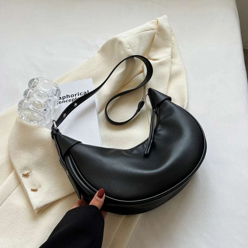Soft Leather Crossbody Shoulder Bag for Women Girls