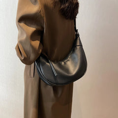 Soft Leather Crossbody Shoulder Bag for Women Girls