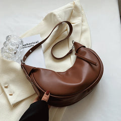 Soft Leather Crossbody Shoulder Bag for Women Girls