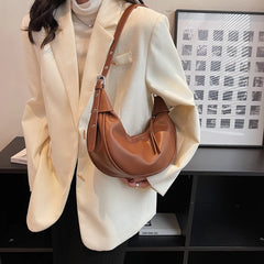 Soft Leather Crossbody Shoulder Bag for Women Girls
