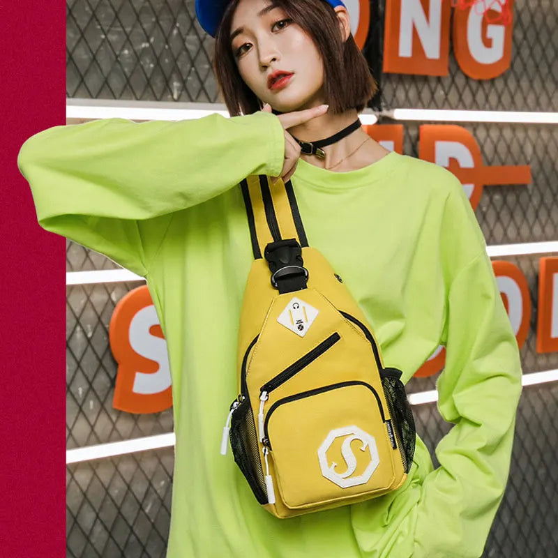Waterproof Women Shoulder Bag for Outdoor Leisure Travel Sports