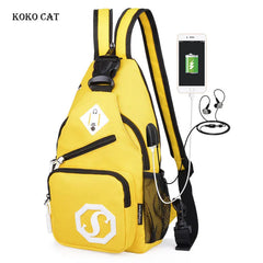 Waterproof Women Shoulder Bag for Outdoor Leisure Travel Sports