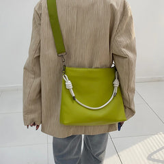 Women Shoulder Bag PU Leather Crossbody Bags High Capacity Tote Handbags