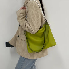 Women Shoulder Bag PU Leather Crossbody Bags High Capacity Tote Handbags