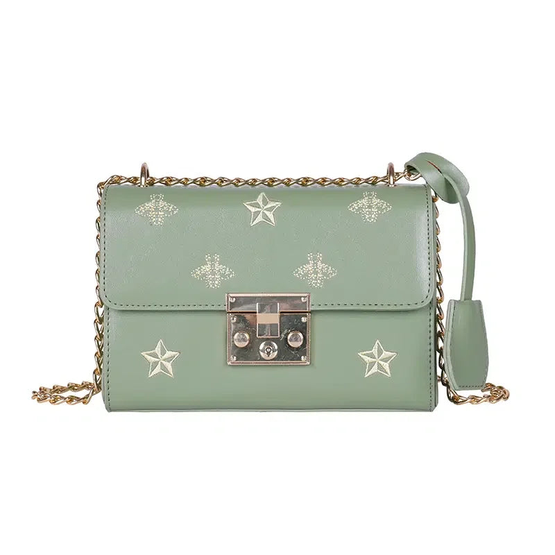 Women Shoulder Bag PU Leather Crossbody Messenger Flap Handbag
