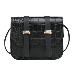 Women Shoulder Bag PU Leather Small Square Female Daily Messenger Crossbody