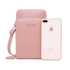 Women Shoulder Bag PU Leather Phone Bag Female Casual Mini Crossbody Bag