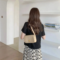 Women Shoulder Bag PU Leather Small Flap Phone Bag