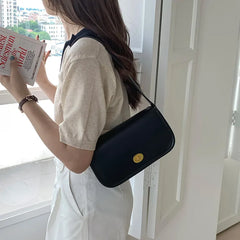 Women Shoulder Bag PU Leather Small Flap Phone Bag