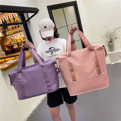 Women Shoulder Bag Waterproof Multi-Pocket Tote Handbag Large Capacity