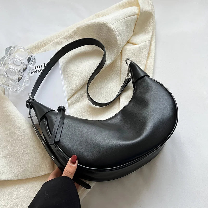 Women Shoulder Bags PU Leather Messenger Bag Casual Crossbody Pack