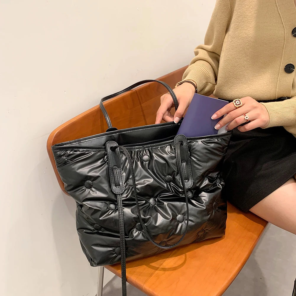 Women Shoulder Bags Cotton Pure All-Match Clothing Style Underarm Bags