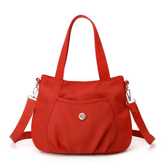 Nylon Shoulder Bag CrossBody Messenger Light Travel Handbag Lady Tote
