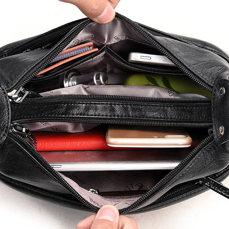 Women Shoulder Bags Leather Handbags Totes High Ladies Messenger Bags