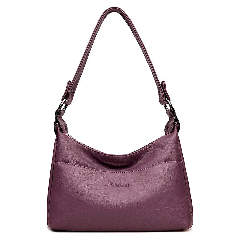 Women Shoulder Bags Leather Handbags Totes High Ladies Messenger Bags