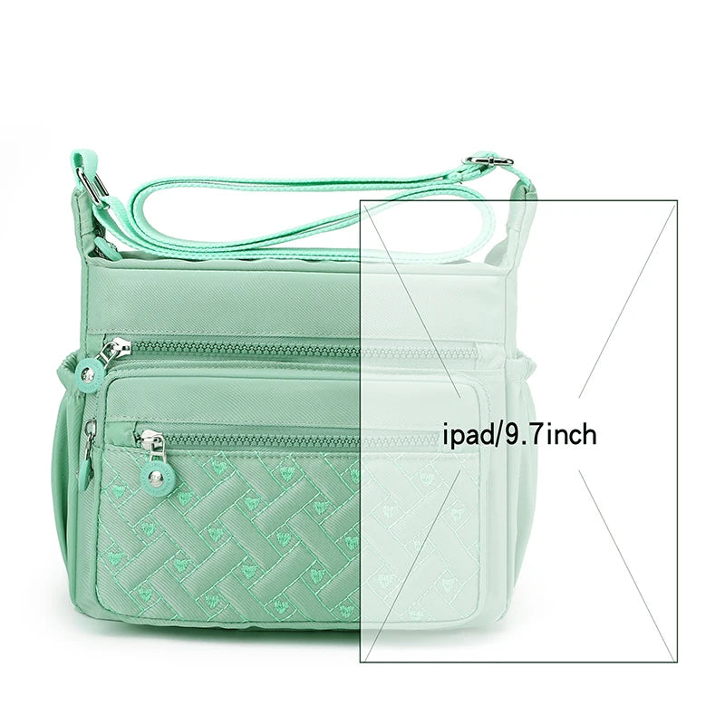 Women Shoulder Bags Hand Bags High Nylon Ladies Casual Totes Crossbody Bag