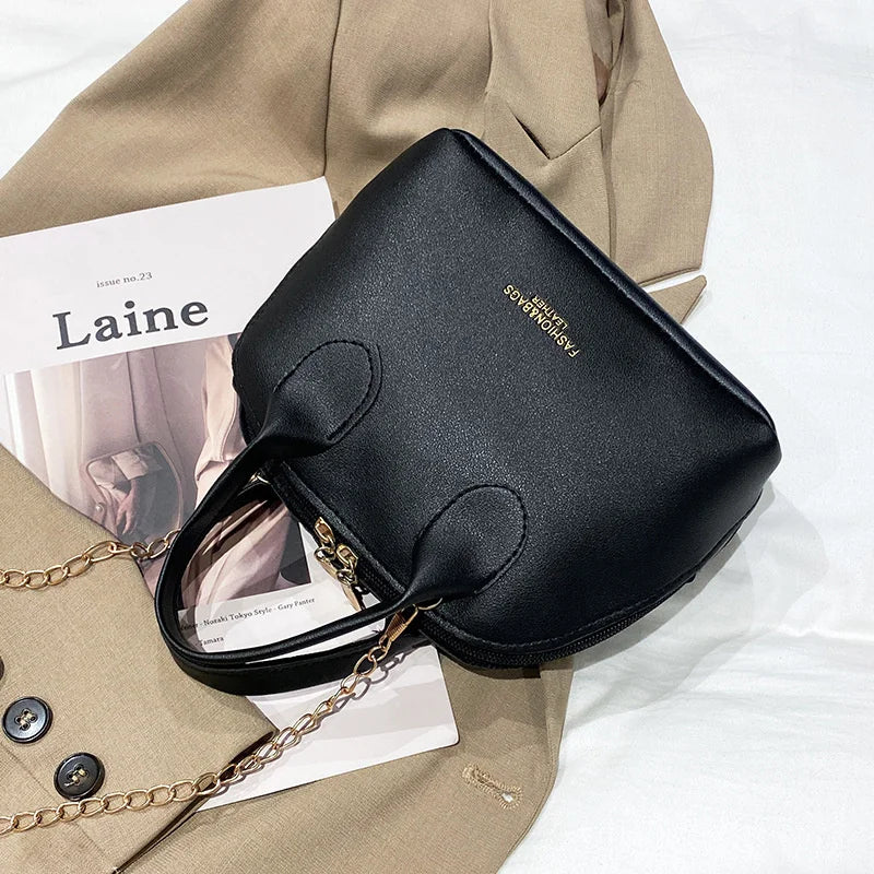 Women Shoulder Bags Shell Hand Bag Large Capacity Crossbody Bags Vintage Totes