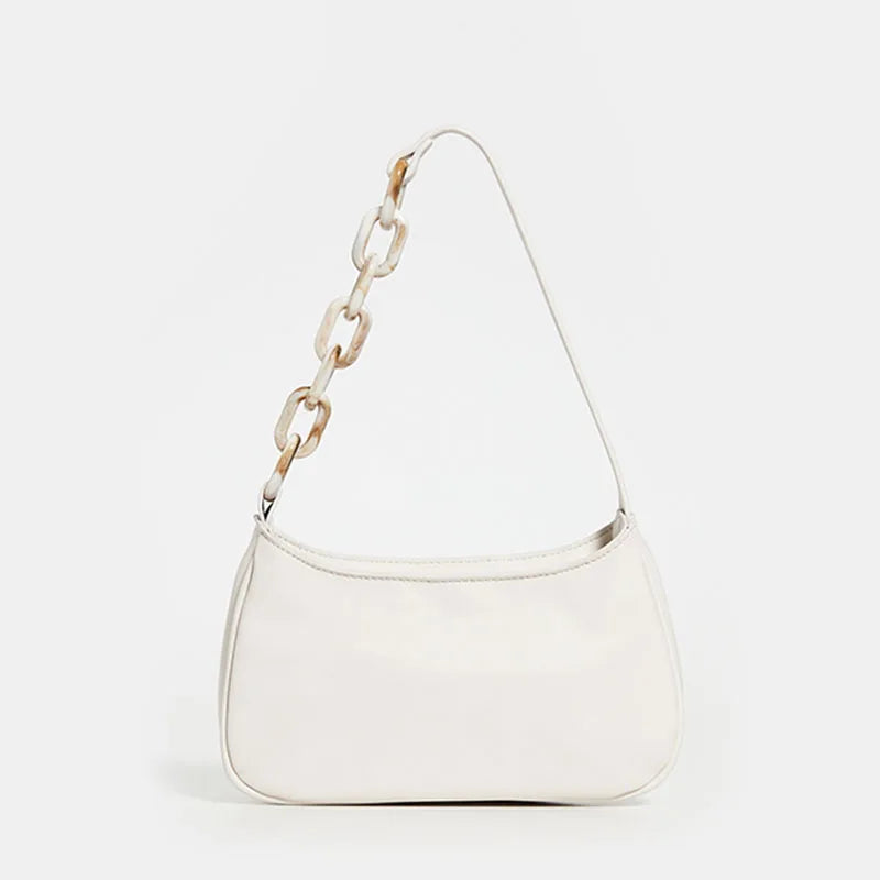 Women Shoulder Bags Pure Summer Fresh Popular Acrylic Chain Casual Lady Ins