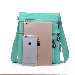 Waterproof Nylon Small Flap Crossbody Bag Ladies Bolsa Feminina