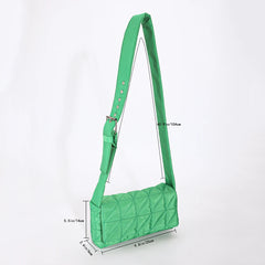 Quilted Shoulder Crossbody Bag for Women Travel Messenger Handbags