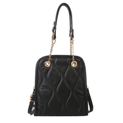 Women Shoulder Handbags Rhomboid Pattern Crossbody Satchels