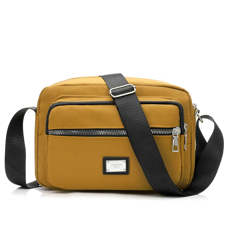 Women Shoulder Messenger Bag Lightweight Waterproof Zipper Travel Crossbody Bag