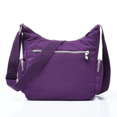 Women Shoulder Messenger Bag Waterproof Nylon Oxford Crossbody Bag