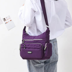 Women Shoulder Messenger Bag Waterproof Nylon Oxford Crossbody Bag