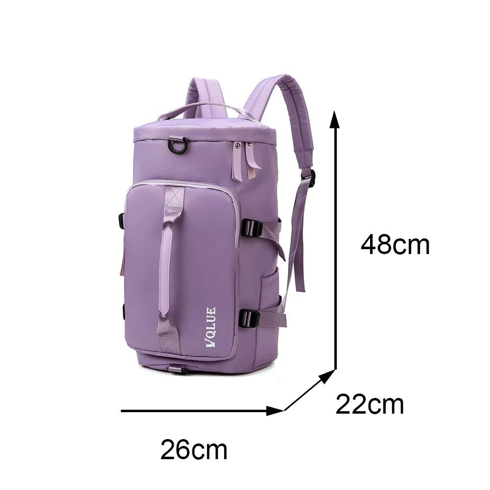 Women Sports Backpack Water-proof Travel Bag Oxford Cloth