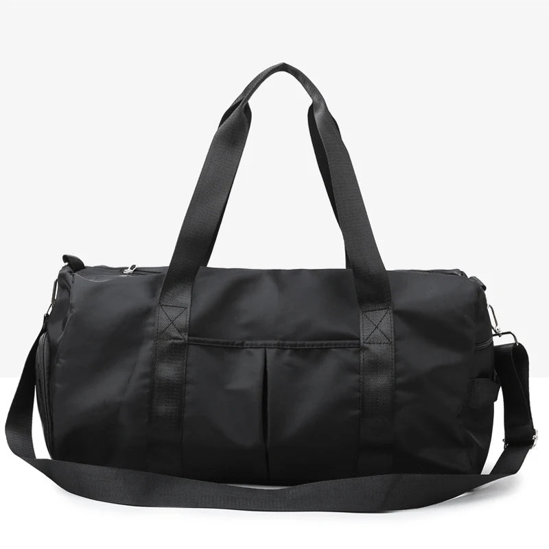 Women Shoulder Travel Bag Multifunctional Weekend Gym Luggage Female Nylon Large
