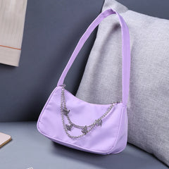 Women Shoulder Underarm Bag PU Leather Mini Purse Ladies Casual Handbags