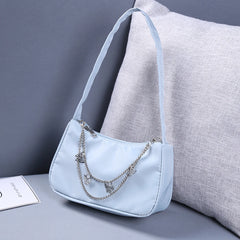 Women Shoulder Underarm Bag PU Leather Mini Purse Ladies Casual Handbags