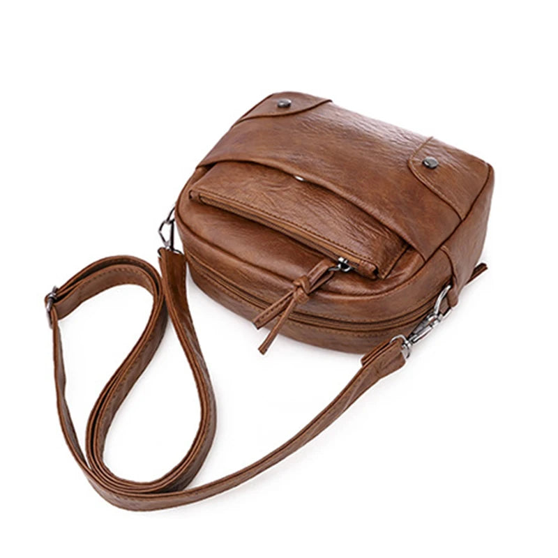 Soft PU Leather Crossbody Bags for Women Large Capacity Handbags Bolsa Feminina