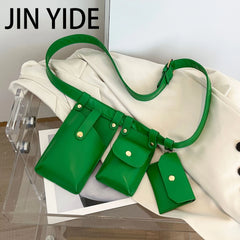 Women Belly Bag Flap Belt Waist Bags for Travel