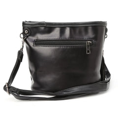 Women Skull Punk Goth Tassel Messenger Shoulder Bag Crossbody Handbag