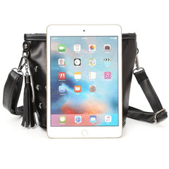 Women Skull Punk Goth Tassel Messenger Shoulder Bag Crossbody Handbag